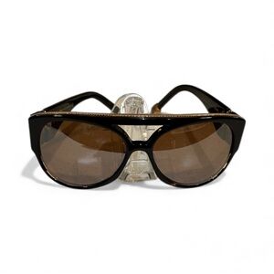 SHAMBALLA BY LARRY SANDS “Purpa 1” gold Tortoise sunglasses brown. Pre owned